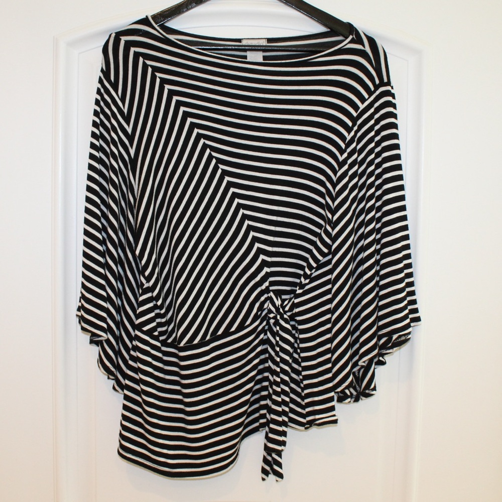 Dstudio striped asymmetrical shirt (women’s L)